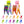 Stackable School Chairs, Colorful Kids Plastic Chair for Toddlers with 12'' Seat, Kids Flexible Seating for Classroom Elementary, School, Daycare, Outdoor, Classroom Furniture