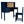 linor Kids Desk and Chair Set, Wooden Children Study Table with Hutch/Drawer & Bulletin Board, Student Study Desks Computer Desk Art Desk for Bedroom Study Room