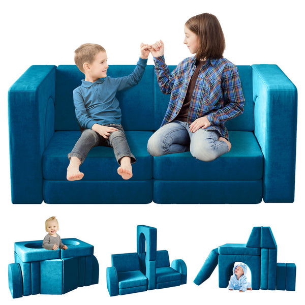 Kids couch, Play Couch (10 Pieces)