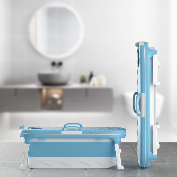 54'' Portable Foldable Bathtub for Adult Family Bathroom Bliss - Experience Luxury Anywhere