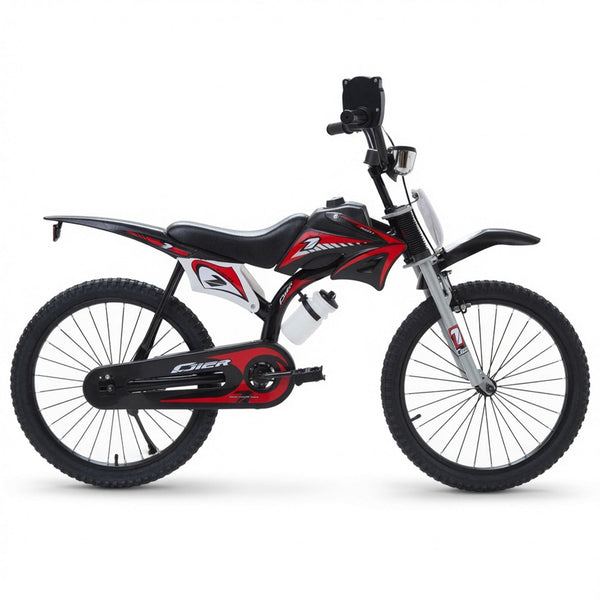 20 inch Kids Bike for Boys, Akaber Bicycles for Kids Ages 7-12 with Kickstand, Sound Maker, Bottle Design, Dashboard, Easy Assembly