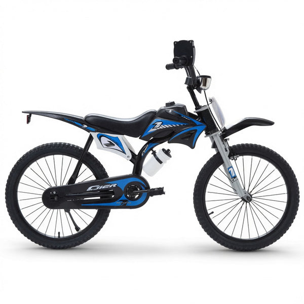 20 inch Kids Bike for Boys, Akaber Bicycles for Kids Ages 7-12 with Kickstand, Sound Maker, Bottle Design, Dashboard, Easy Assembly