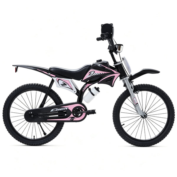 20 inch Kids Bike for Girls, Akaber Bicycles for Kids Ages 7-12 with Kickstand, Sound Maker, Bottle Design, Dashboard, Easy Assembly
