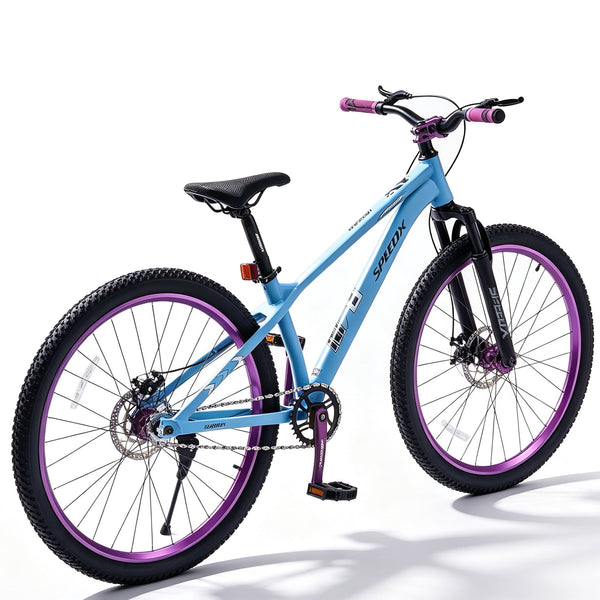 26" Adults Bike for Women and Men, Akaber 120-Sound Adults Mountain Bike, Bicycle for Adults with Front Suspension, Carbon Steel Frame, Dual Disc Brakes