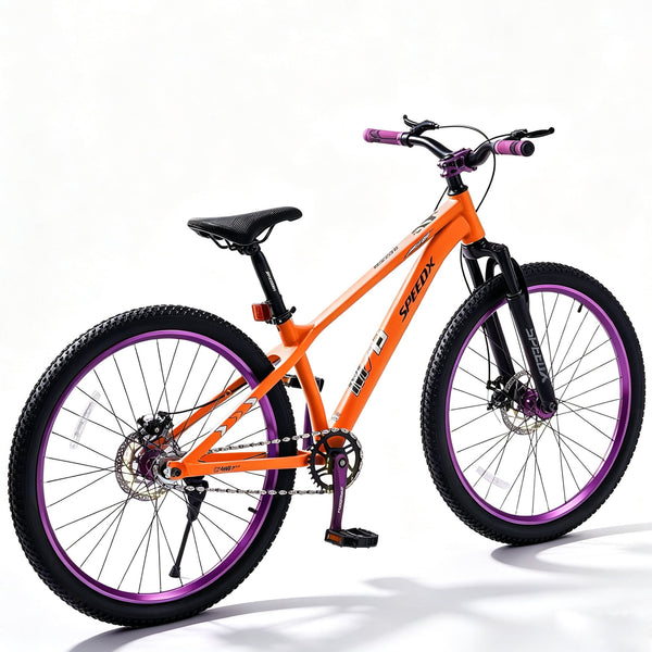 26" Adults Bike for Women and Men, Akaber 120-Sound Adults Mountain Bike, Bicycle for Adults with Front Suspension, Carbon Steel Frame, Dual Disc Brakes