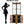 Corner Bar Cabinet with RGB LED Lights and Power Outlet, 63 Inch, 5-Tier Industrial Corner Wine Cabinet with Glass Holder, Corner Liquor Cabinet for Home, Coffee Bar Cabinet