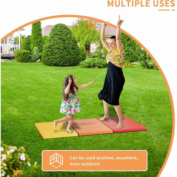 Wanan Nap Mats, 6Pcs Toddler Nap Rest Mats for Daycare Preschool, Kids Rest Mat 2 Inch Suitable for Girls Boys, Toddler Portable Bed Great for Travel and Home