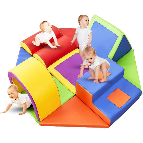 DEYGIA 11-Piece Foam Climbing Blocks for Toddlers 1-3