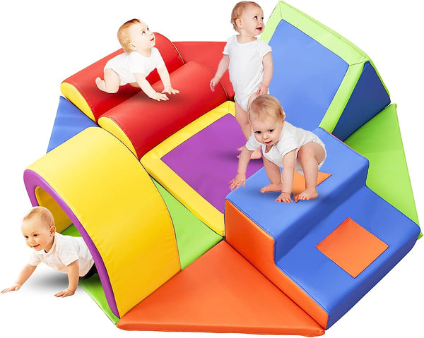 Foam Climbing Blocks, 11pcs Climbing Toys for Toddlers 1-3, Climbing Toys Indoor(11pcs)