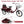 Pipleo Adult Tricycle, 20 Inch 3-Wheel Bikes Carrying Passengers and Cargo, Trike for Adults with Front Baskets for Women, Seniors, Men, Low Step-Through Cruiser Bike for Cycling, Outing, Picnic