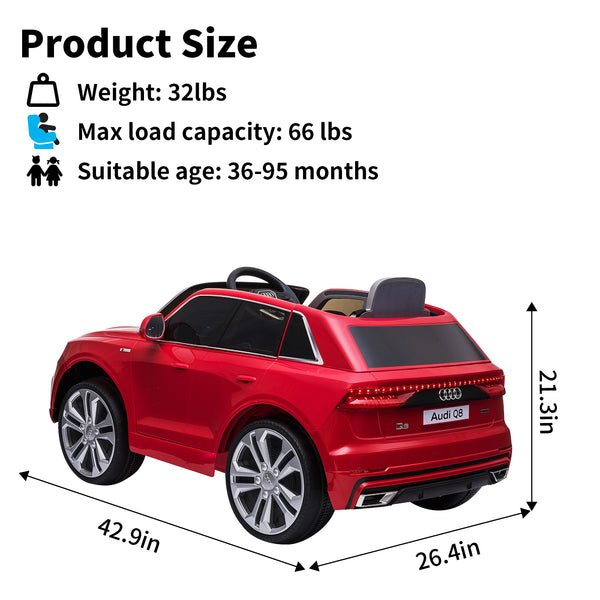 Multi-color Kids Ride On Car, Toy Car, 12V Kids Electric Toy Car, Remote Control Ride On Car
