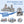 Modular Kids Play Couch, 8PCS Kids Couch with Balls and Tunnel, Kids Couch for Playroom and Bedroom, Kids Modular Couch for Playing, Creativing, Modular Couch Kids