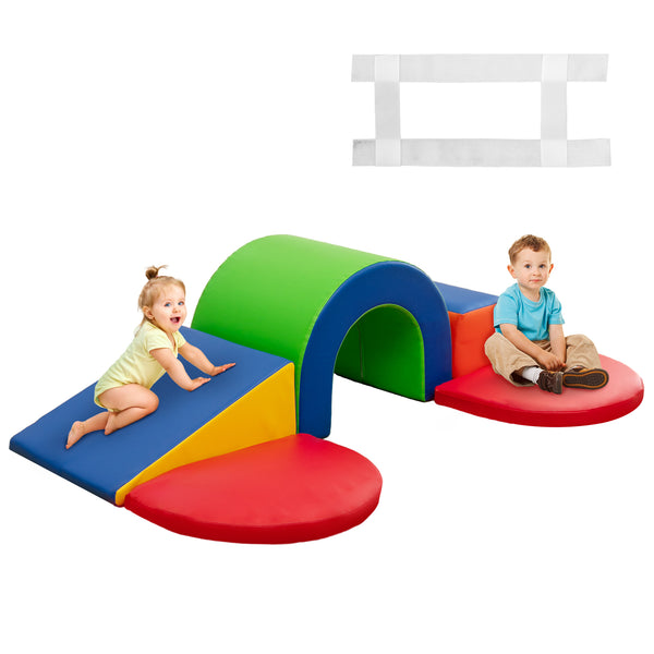 Foam Climbing Blocks for Toddlers, 6 Pcs Climbing Toys for Toddlers (1-3 years )