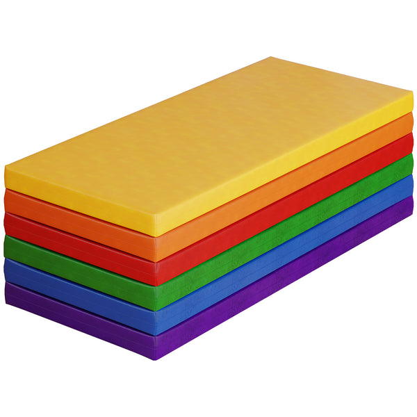 Nap Mats, 6Pcs Toddler Nap Rest Mats for Daycare Preschool, Kids Rest Mat 2 Inch