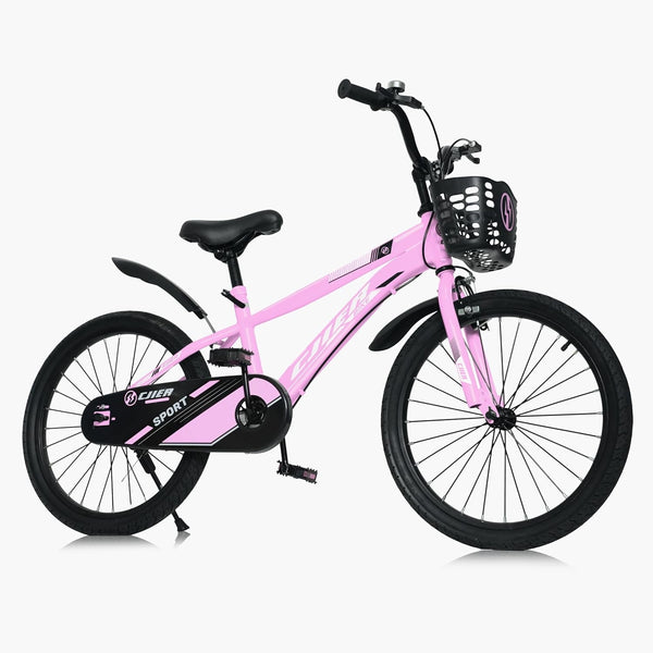 Akaber 20" Kids Bike for Girls, Girls for Kids Ages 7-13 Bicycles with Kickstand, Pink