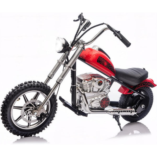 Akaber 36V Electric Dirt Bike for Kids, Motor Kids Dirt Bike, 350W Ride On Motorcycle up to 15 mph, Power Display, Rear Suspension, Hand Brake
