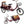 Adult Tricycle, 20 Inch 3-Wheel Bikes Carrying Passengers and Cargo, Trike for Adults with Front Baskets for Women, Seniors, Men, Low Step-Through Cruiser Bike for Cycling, Outing, Picnic