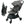 Lightweight Baby Stroller, Gravity Automatic One-Hand Fold Travel Stroller for Baby and Toddlers 0-3, Ultra Compact Stroller for Airplane with Adjustable Backrest, Canopy and Footrest