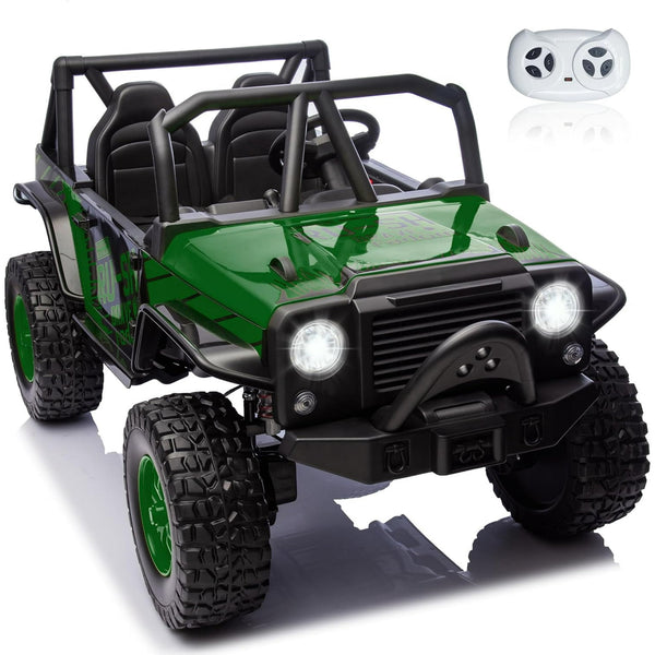DEYGIA 24V 7AH 2-Seater Ride-On Car with Remote Control, Bluetooth, Spring Absorbers