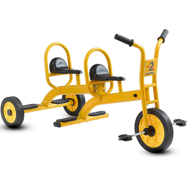 DEYGIA Toddler Tricycle for Kids Ages 3+, 3-in-1 Trike Bike with Non-Slip Pedals & Airless Rubber Wheels, Balance Training Bike for Boys Girls, Ideal for Outdoor Playground and Daycare