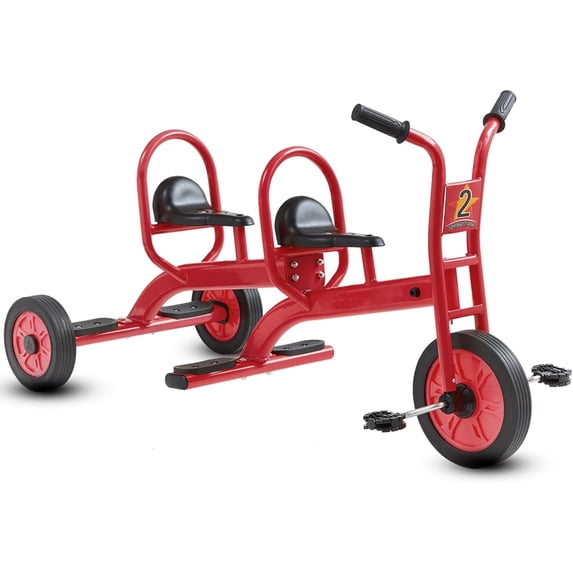 DEYGIA Toddler Tricycle for Kids Ages 3+, 3-in-1 Trike Bike with Non-Slip Pedals & Airless Rubber Wheels, Balance Training Bike for Boys Girls, Ideal for Outdoor Playground and Daycare