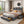 Bed Frame with 3 Drawers, 2-Tier Storage Headbord, Bed Frame with Storage, LED Lights and Charging Station, Upholstered Platform Bed Frame, Wood Slats Support
