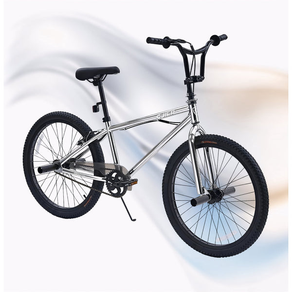 ICEELF 20/24'' BMX Bike for Kids 6-14, Boys & Girls Bicycle with 4 Pegs, High-Carbon Steel Frame, 360° Handlebar Rotation