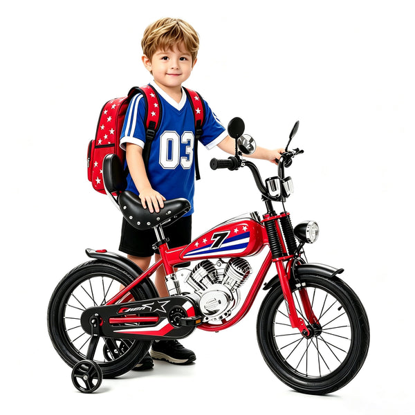 ICEELF 12 inch Kids Bike for Boys & Girls Ages 2-9, Bicycle with Training Wheels, Multi Color
