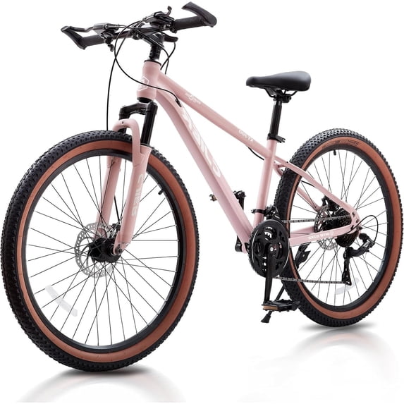 NEORIVER 20 Inch Kids Mountain Bike, 21-Speed Bikes for Boys with Disc Brakes, Suspension Fork & Tool-Free Assembly