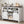 Farmhouse Console Table with Sliding Barn Doors, 46.3