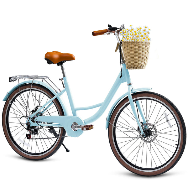 Linor 26 Inch Beach Cruiser Bike for Women