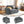 Pipleo 2 Seats Sectional Sleeper Sofa with Pull Out Couch Bed, Modular Cloud Couch with Dual Arm Storage, USB Charging and Adjustable Backrest Sofa
