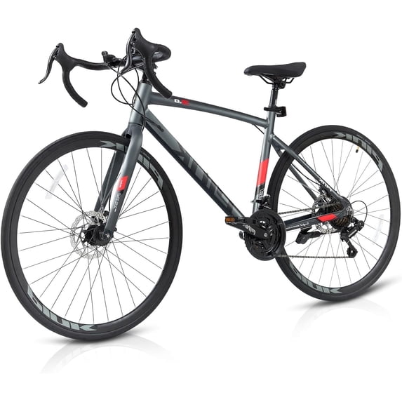 NEORIVER Men's 700C 21-Speed Road Bike, Shimano Gears & Aluminum Frame - Urban Commuter Hybrid
