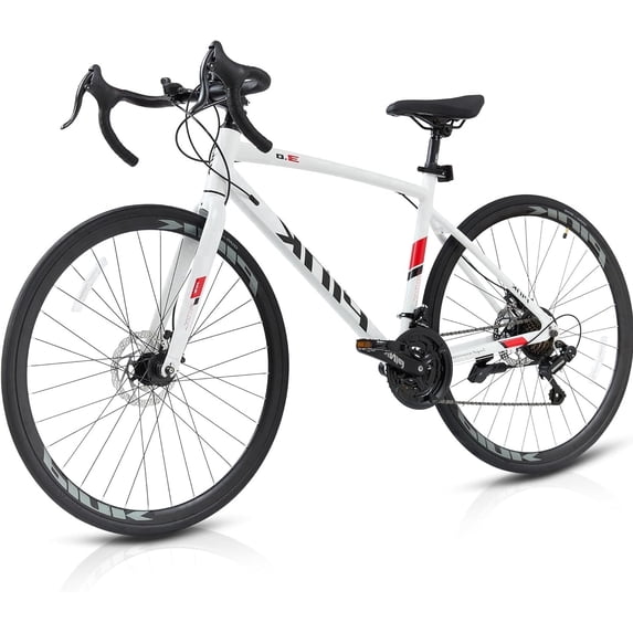 NEORIVER Men's 700C 21-Speed Road Bike, Shimano Gears & Aluminum Frame - Urban Commuter Hybrid
