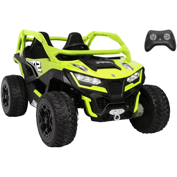 Wanan 24V 10AH 2 Seater Power of Wheels, 21 Inch 4WD/AWD Large Kids' Electric Vehicle with Remote Control