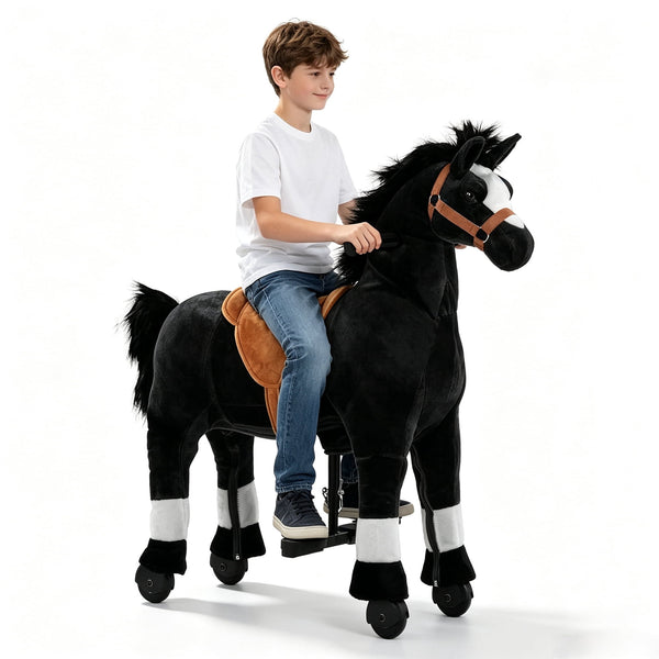Akaber Ride on Horse for Big Kids, Horse Ride on Toy for 7 Years Old to Adult