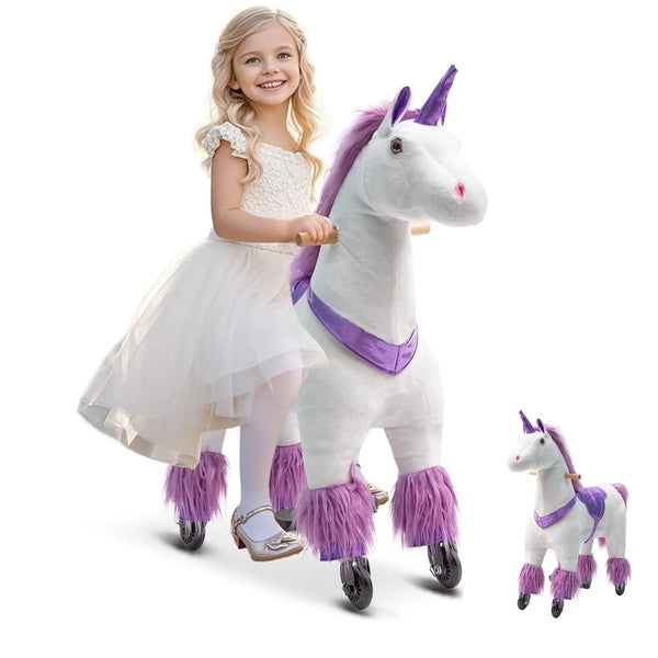 Akaber Ride on Unicorn on Toys, Unicorn Ride on for Girls 7 to Adult ...