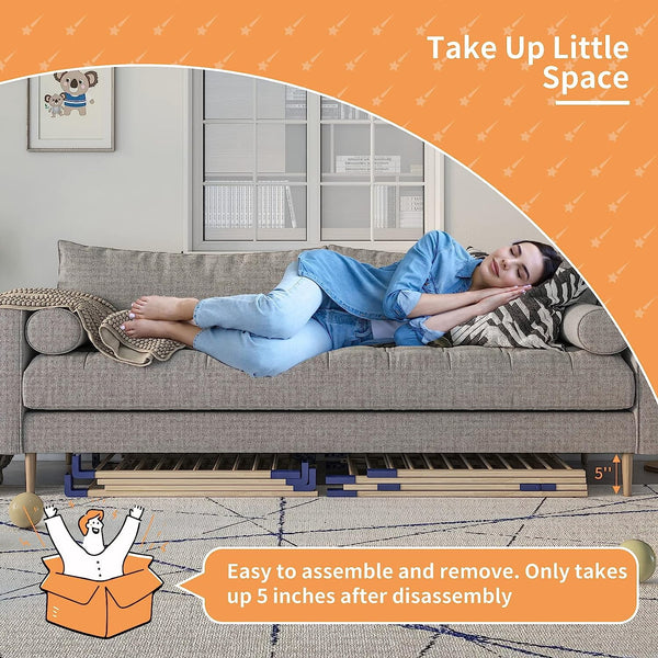 Wooden Baby Playpen with Safety Gate, 78.7" x 70.8" Extra Large, Portable Baby Play Yard