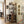 Corner Bar Cabinet with RGB LED Lights and Power Outlet, 63 Inch, 5-Tier Industrial Corner Wine Cabinet with Glass Holder, Corner Liquor Cabinet for Home, Coffee Bar Cabinet