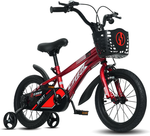 16" Kids Bikes for Girls and Boys, DEYGIA Kids' Bicycles with Training Wheels, Ages 4-8 Years