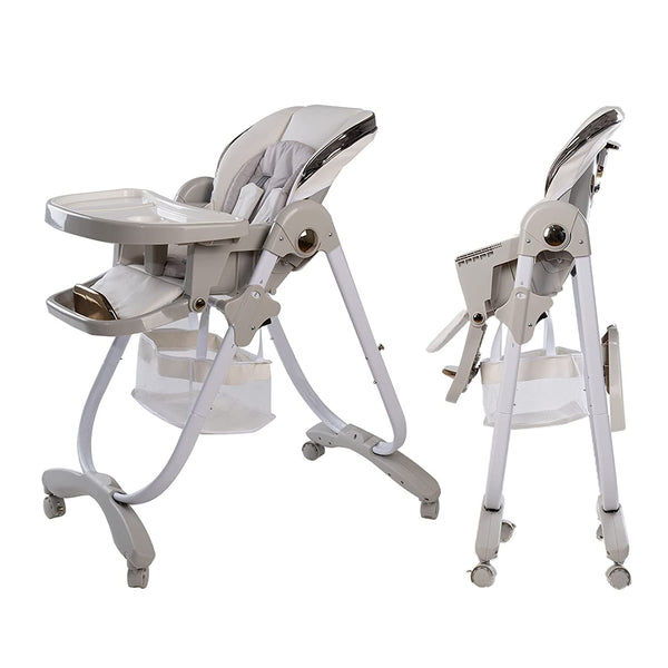 6 in 1 High Chairs for Babies and Toddlers,  Baby High Chair, Portable Baby Booster Seat with Wheels